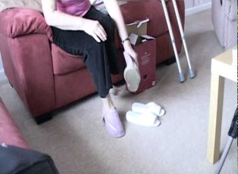 Tying Shoes After Hip Replacement