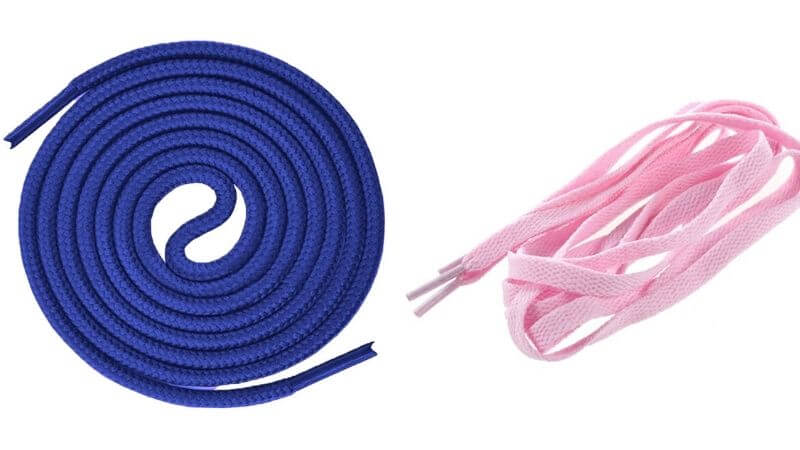 What Are The Core Differences Between Flat Shoelaces And Round Shoelaces