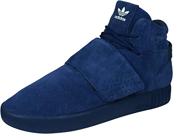 Adidas Tubular Invader Strap Leather Suede  Men's Trainers